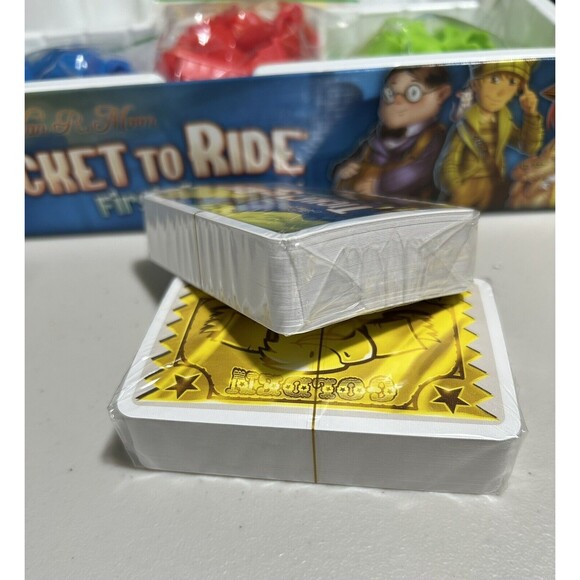 Ticket to Ride First Journey Board Game By Days Of Wonder - Open Box - Picture 3 of 4
